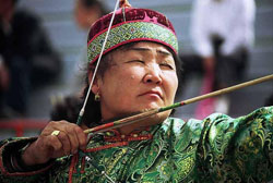 Womens Archery, Naadam